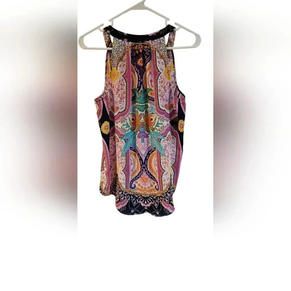 Rose + Olive - Bohemian Sleeveless Top​​​​​ - Picture 2 of 5